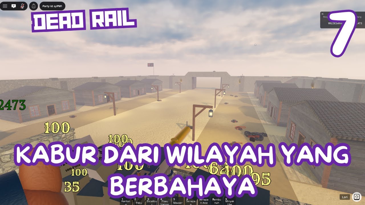 Akhir Dari Perjalanan Iniiii - Roblox - Dead Rail - Part 7