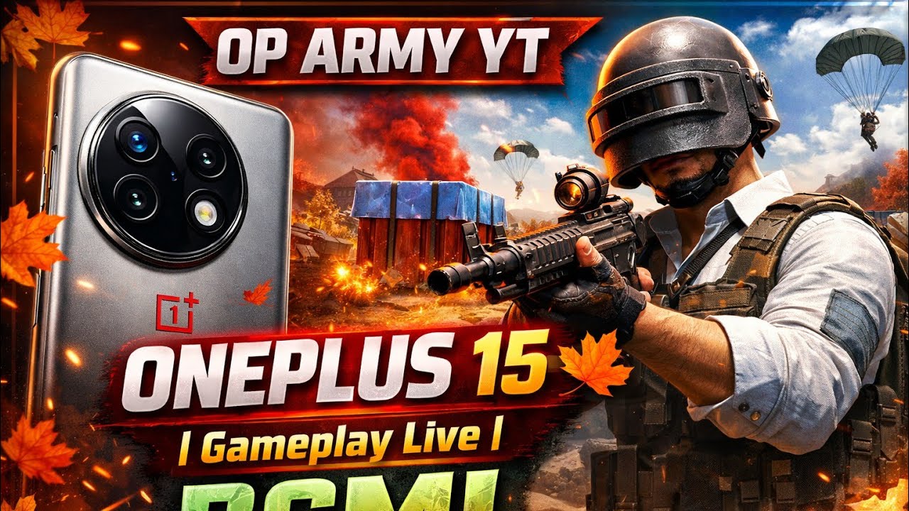 Gameplay on Oneplus 15 🍁 | Rush Gameplay | BGMI ...