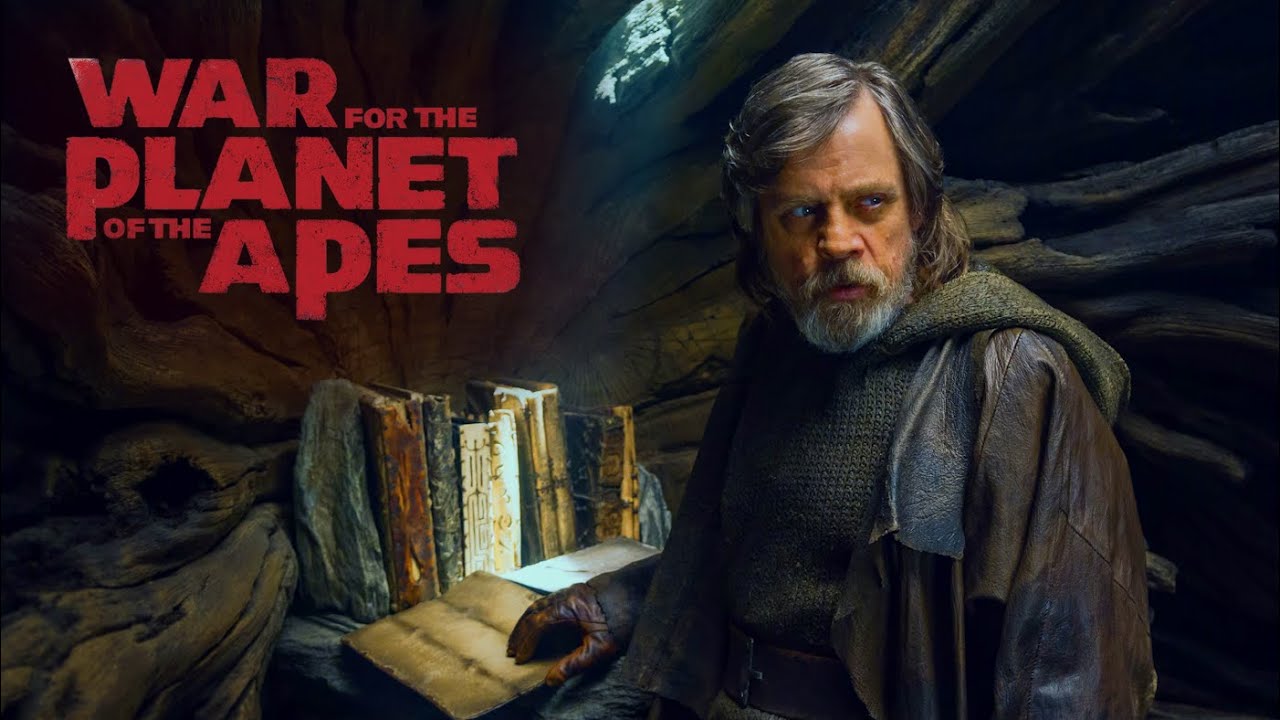 The Last Jedi TRAILER - (War for the Planet Of The Apes Style)