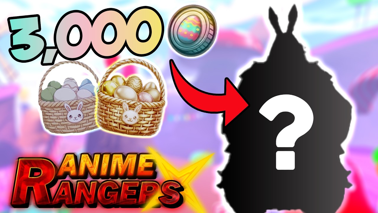 Я потратил более 3000 яиц на СЕКРЕТНЫЙ пасхальный кролик (аниме Re:Rangers X)