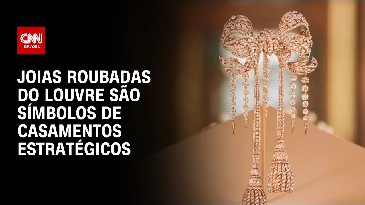 Roubo no Museu do Louvre: Joias roubadas s&atilde;o s&iacute;mbolos de casamentos estrat&eacute;gicos | LIVE CNN