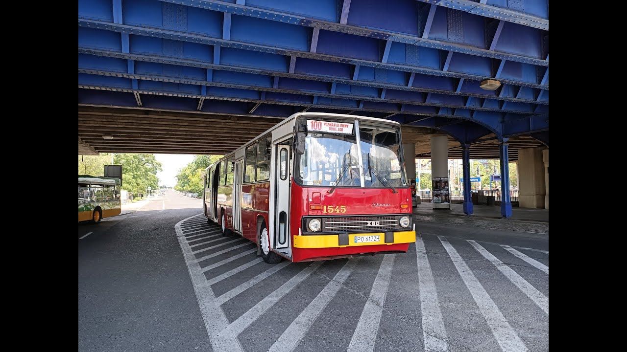 Ikarus 280.26 #1545 - Przejazd (linia 100 - ZTM Poznań)