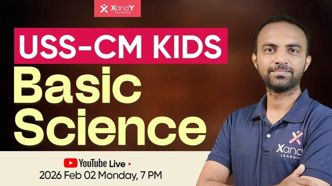 USS CM KIDS | BASIC SCIENCE  | VERY IMPORTANT QUESTIONS | XandY USS