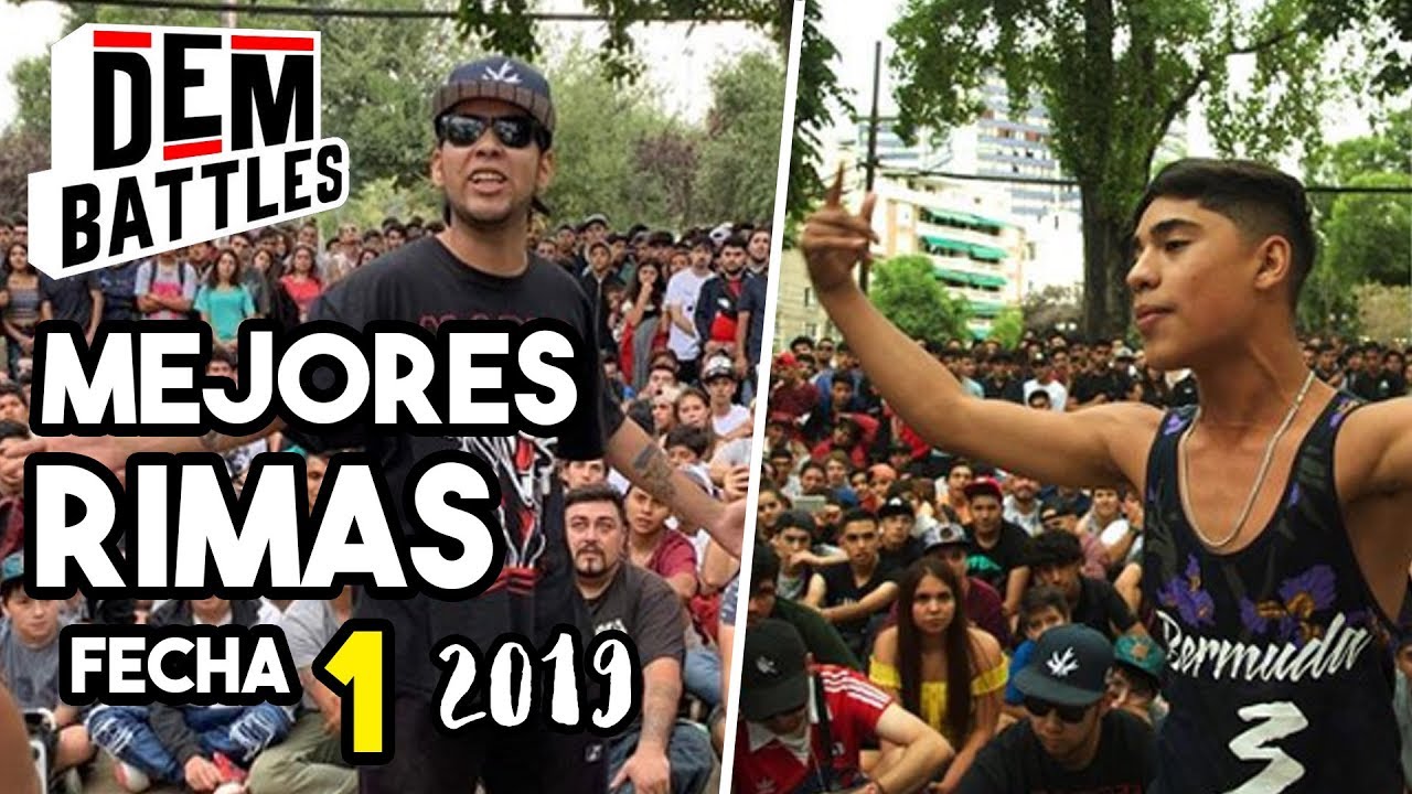 RIMAS que PARARON La PRIMERA DEM BATTLES del AÑO !! 🇨🇱 Mejores Rimas Fecha 1 - 2019