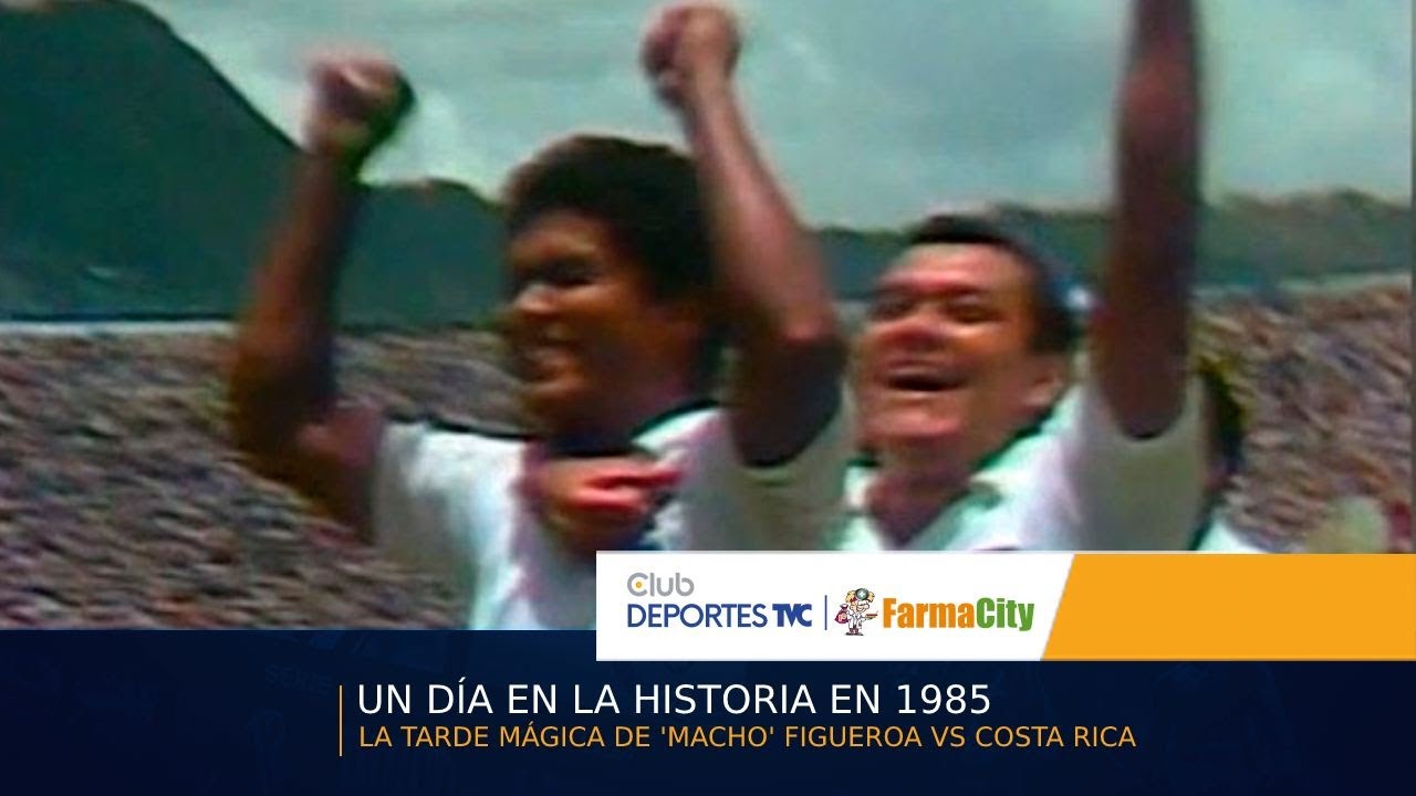 Un día en la historia: la tarde mágica de 'Macho' Figueroa en el 3-1 de Honduras ante Costa Rica