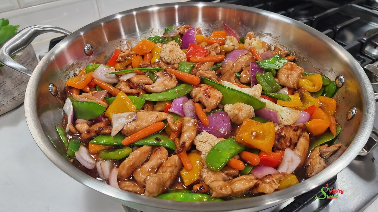 How To make The Best Chicken Vegetable Sauce Easy Step By Step Recipe In Under 30 Minutes