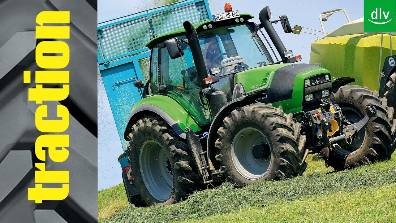 Deutz-Fahr Agrotron 6160 P im traction-Praxistest und DLG PowerMix