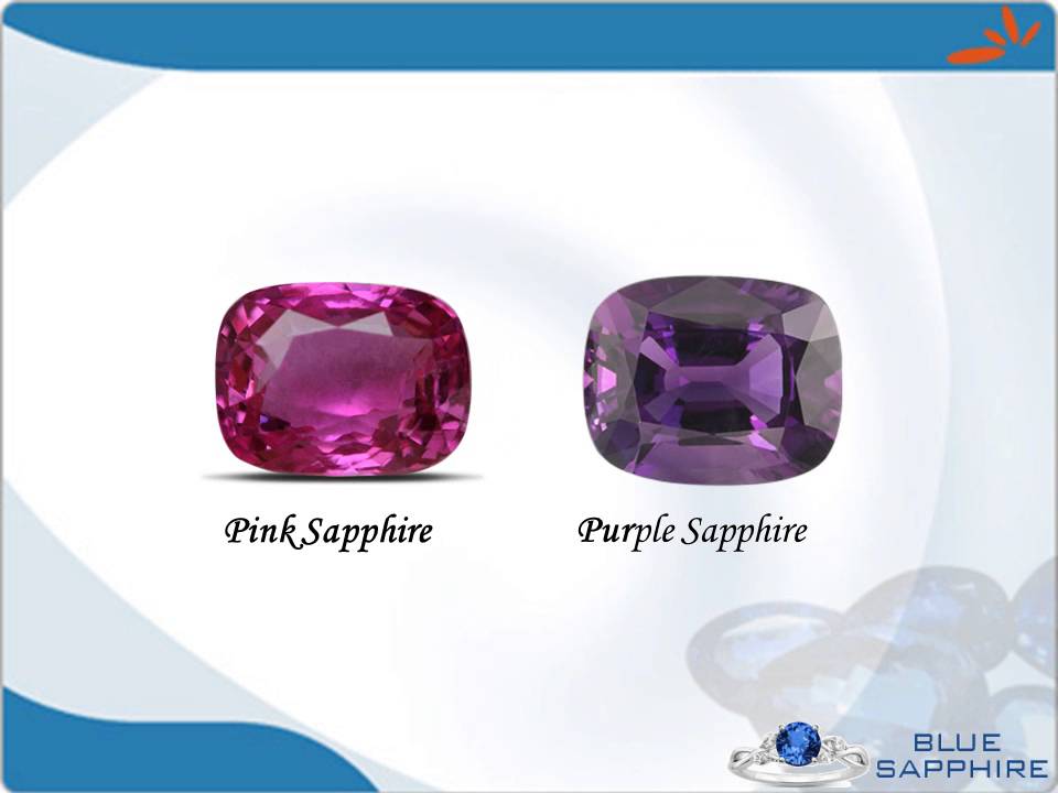 List of Different Sapphire Colors
