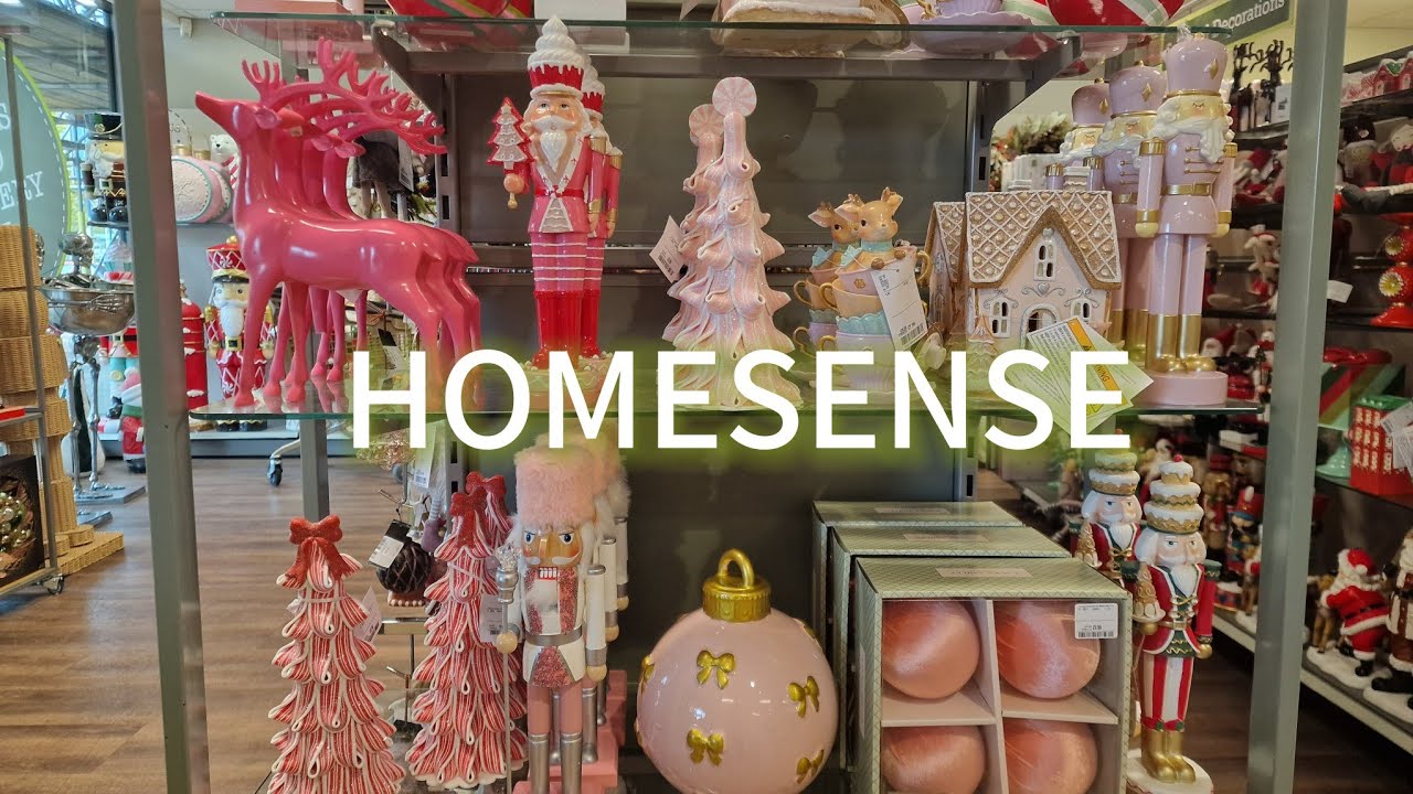 COME SHOP WITH ME AT HOMESENSE CHRISTMAS 🎄 #newin #christmas #homedecor 