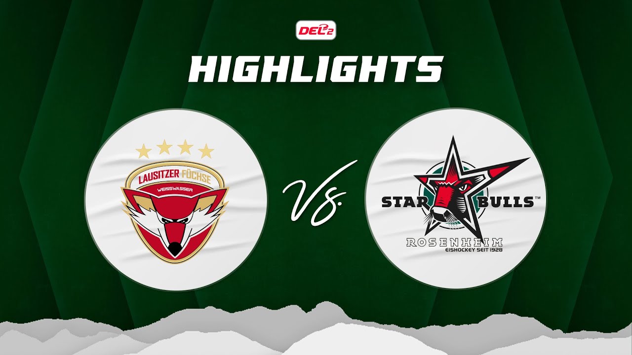 Lausitzer Füchse vs. Starbulls Rosenheim - Game Highlights