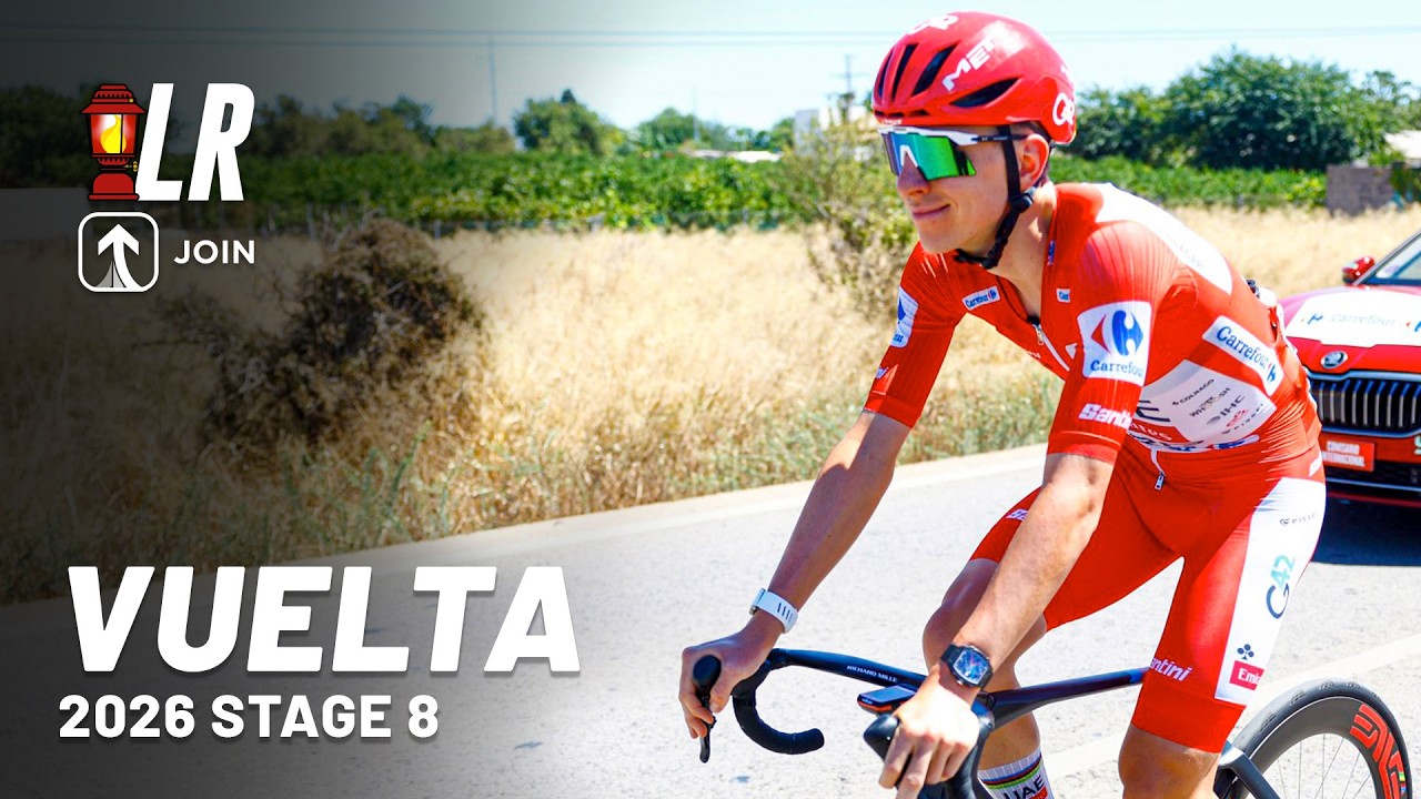 Tadej Pogačar Crashes Out | Vuelta a Espa&ntilde;a 2026 Stage 8 | Lanterne Rouge x JOIN Cycling