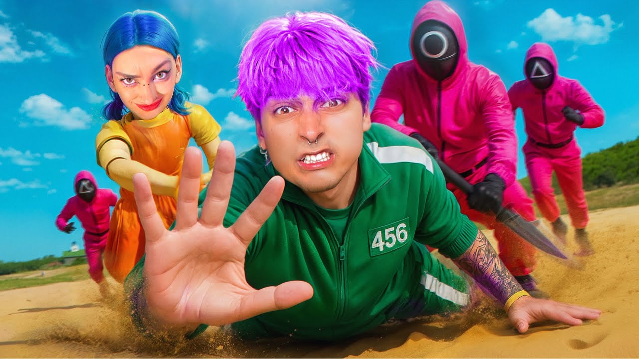 ИГРА В КАЛЬМАРА в РЕАЛЬНОЙ ЖИЗНИ😱