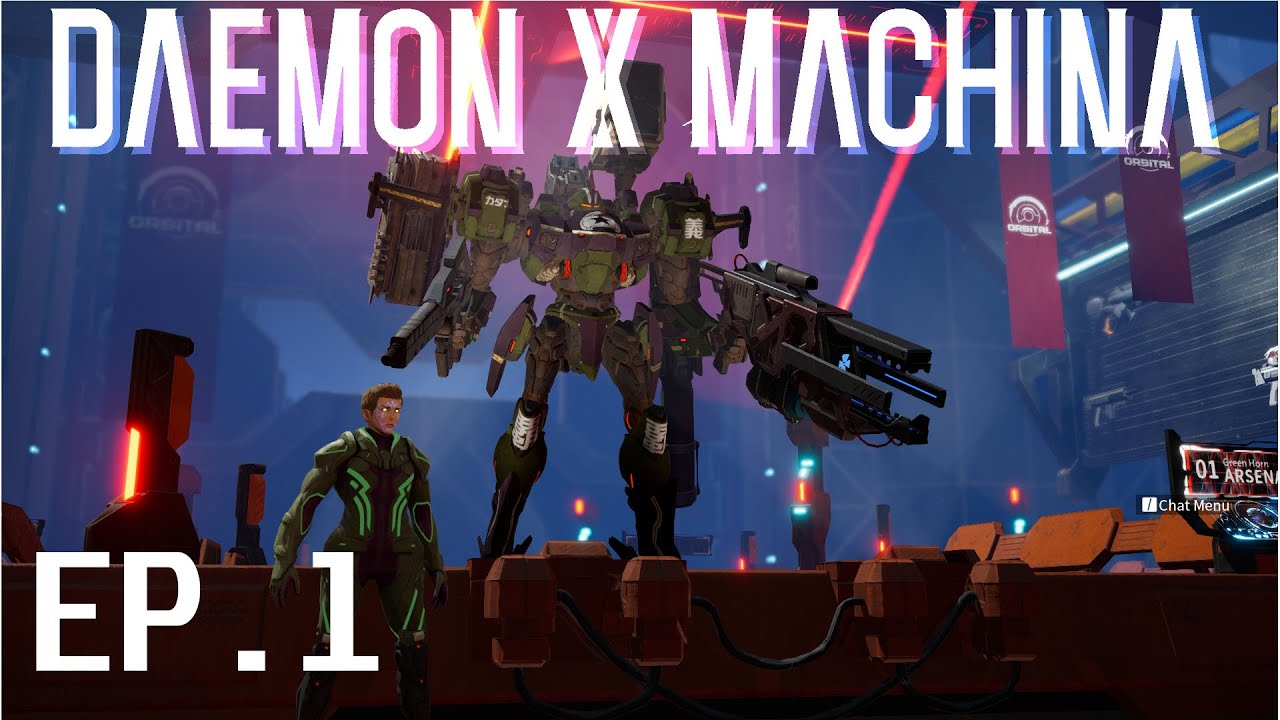 Daemon X Machina - Gameplay Walkthrough  Ep.1 Main missions | No Commerntery |