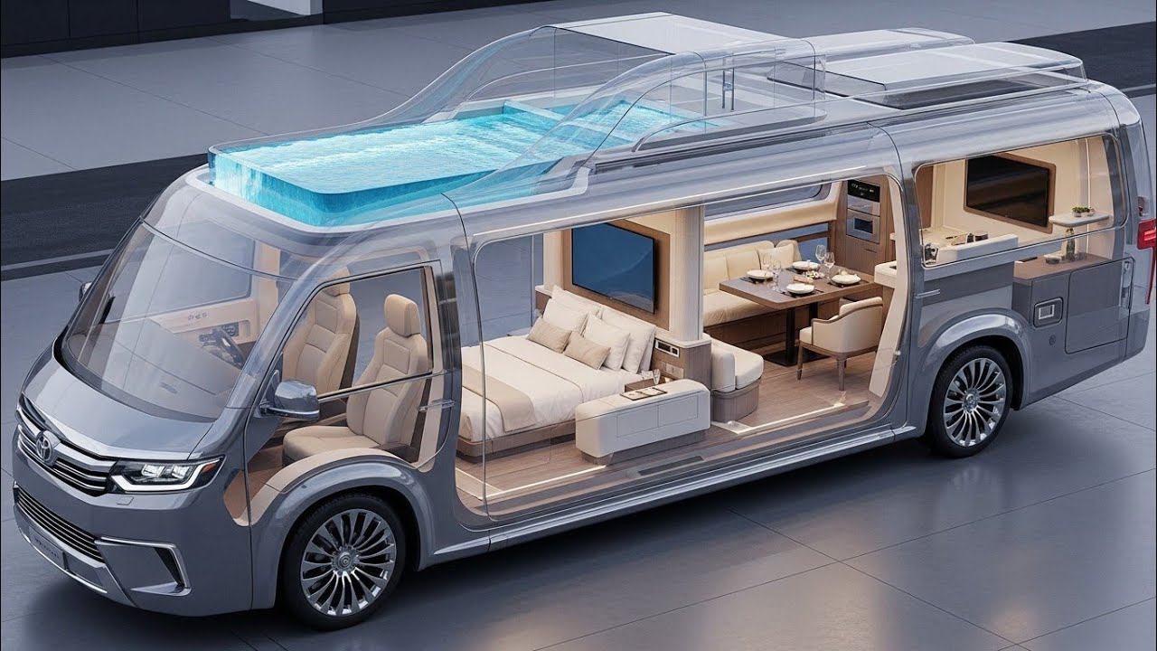 Inside the World’s Most Futuristic Luxury Motorhome