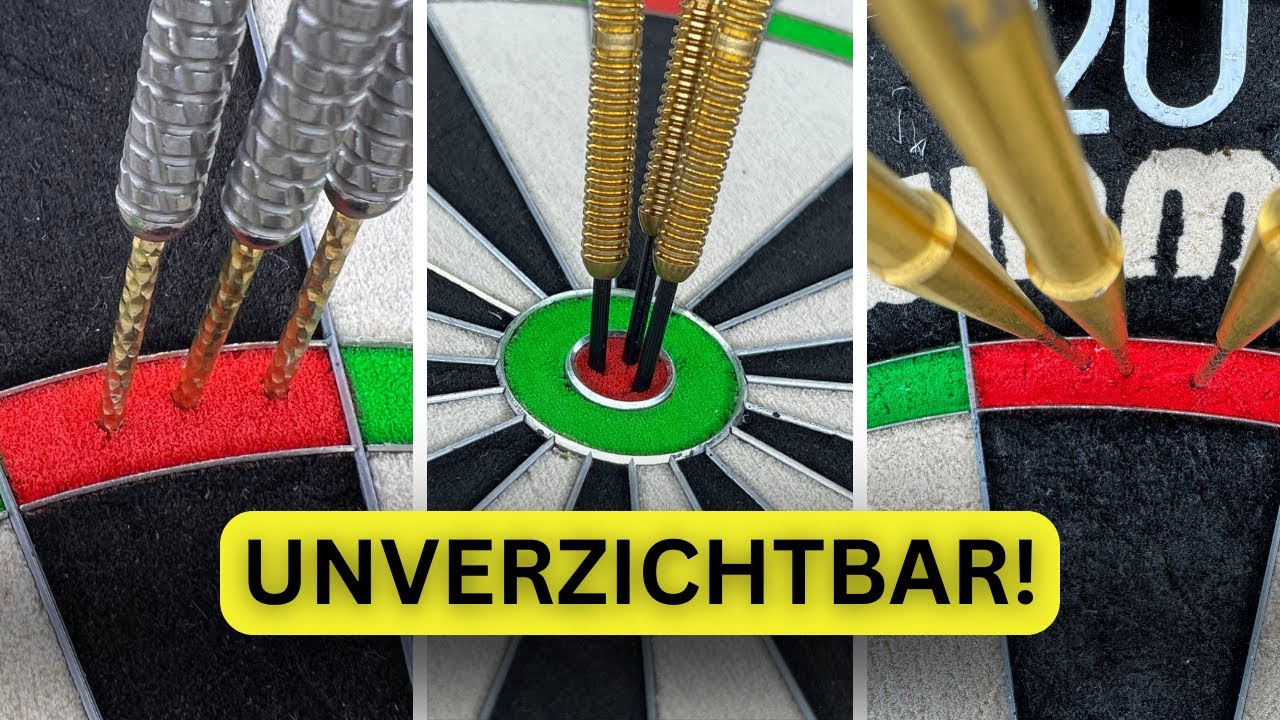 Die 3 WICHTIGSTEN Dart Trainingsspiele (schnell besser werden)