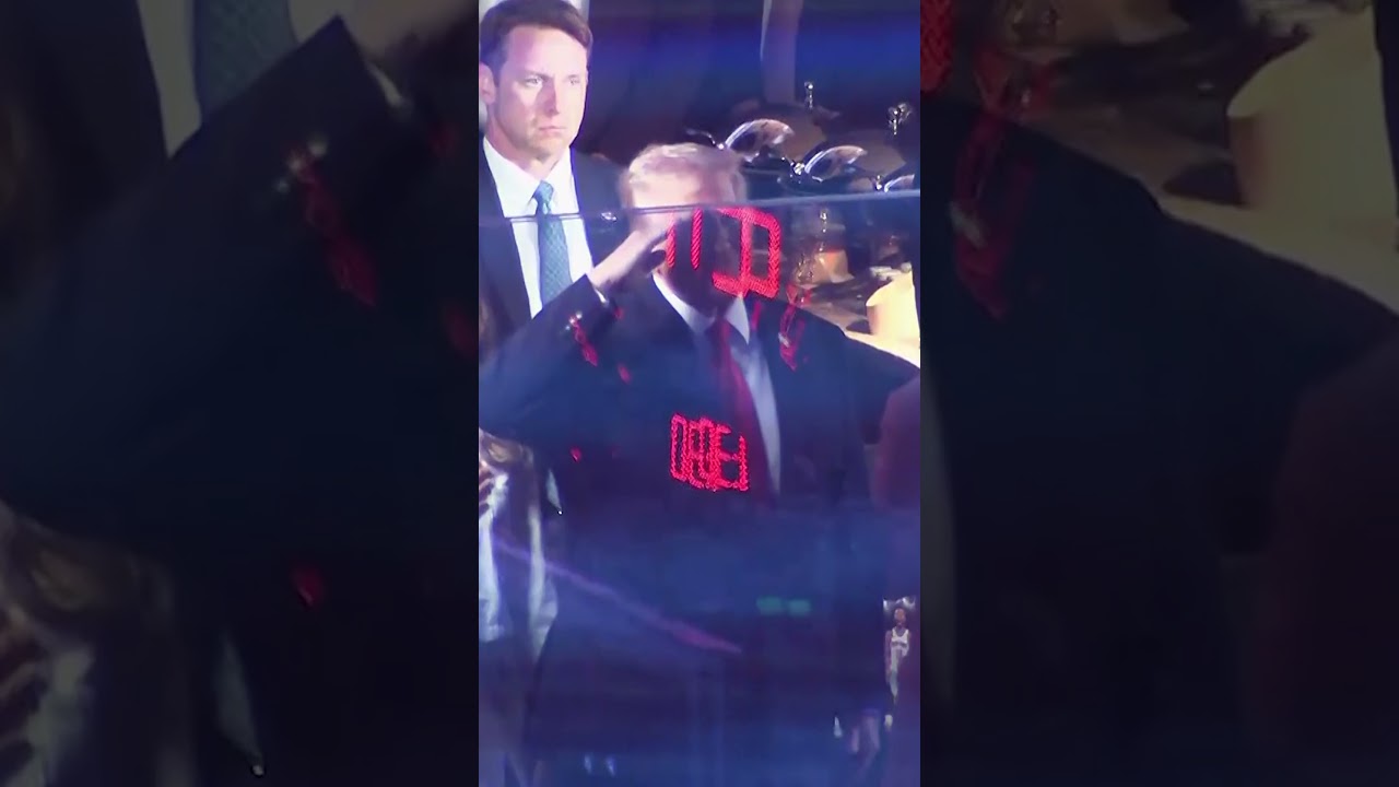 Trump booed at the NBA Finals