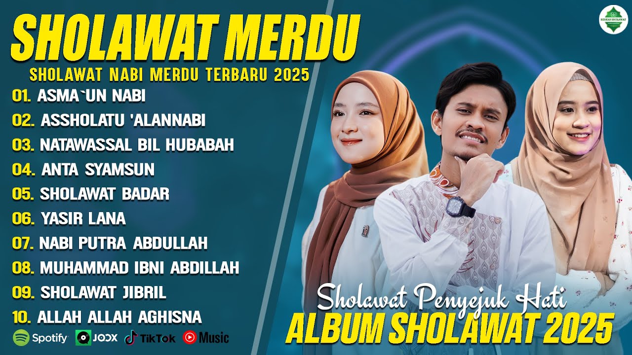 SHOLAWAT MERDU MUHAJIR LAMKARUNA, NISSA SABYAN & AI KHODIJAH 2025 - SHOLAWAT NABI MERDU TERBARU 2025