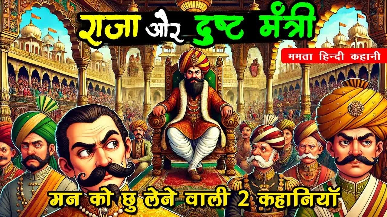 राजा और दुष्ट मंत्री, RAJA AUR DUST MANTRI, MORAL STORY, मन को छु लेने वाली 2 कहानियां