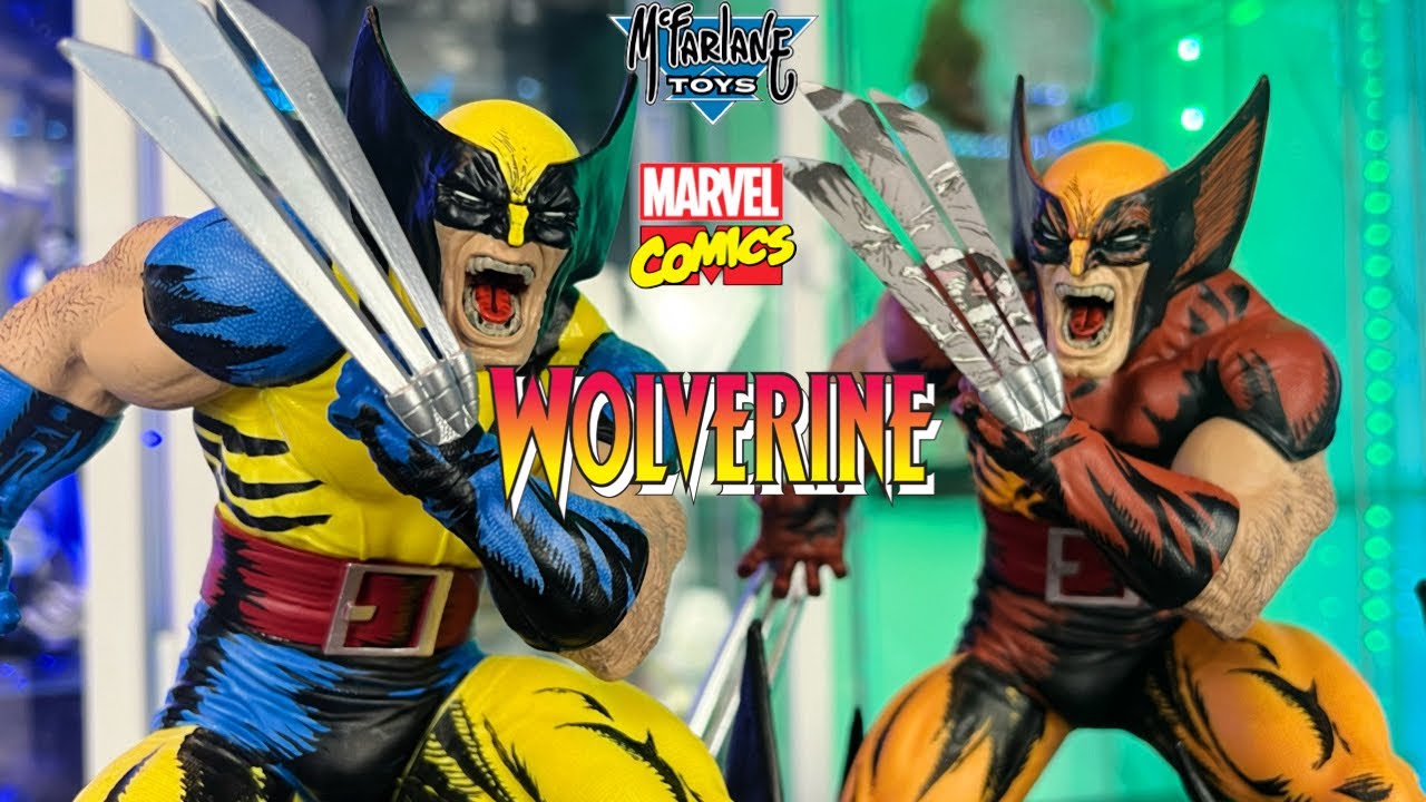 Mcfarlane Toys Marvel Comics 1/6 scale Wolverine statue platinum edition review