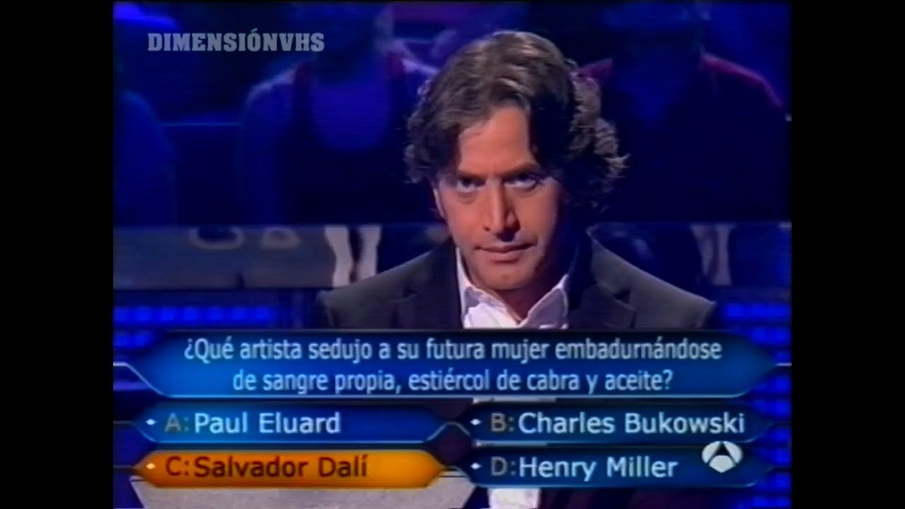 Fragmento Qui&eacute;n quiere ser millonario (2009) Antena 3 - Con Antonio Garrido
