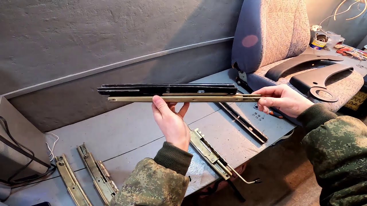 Установка сидений с Волги на VWT3