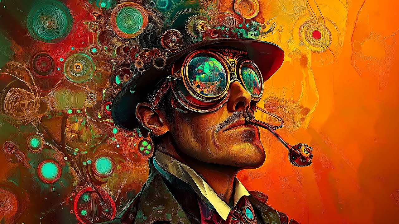 🌀 Psychedelic Sheep - AI Surrealism in Motion 🌀
