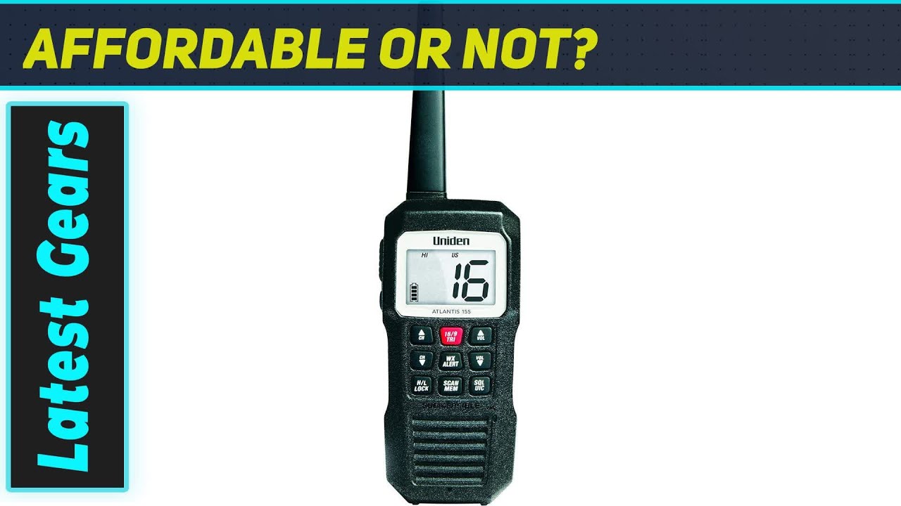Uniden Atlantis 155: Top VHF Marine Radio?