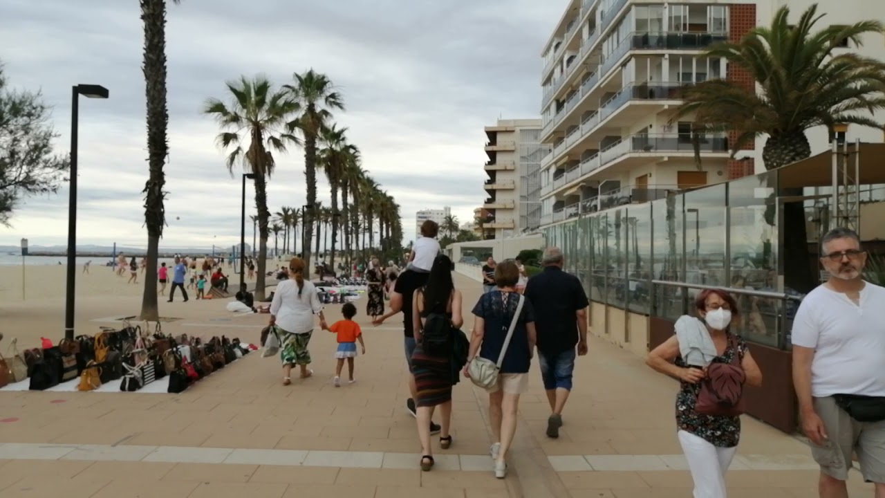 Santa Margarita Costa Brava Walking tour Beach promenade Part 2