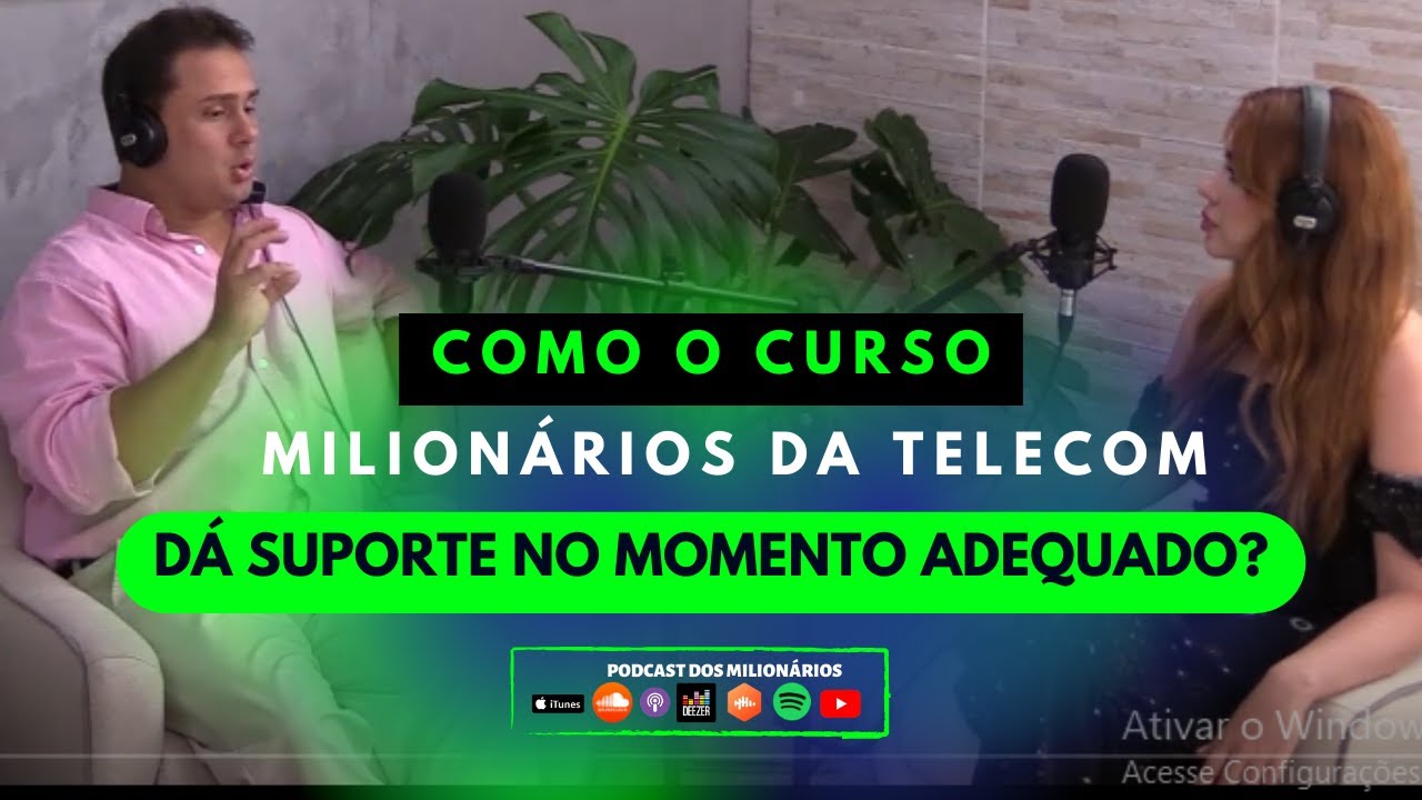 O curso Milionários da Telecom te dá suporte para montar um provedor do zero!