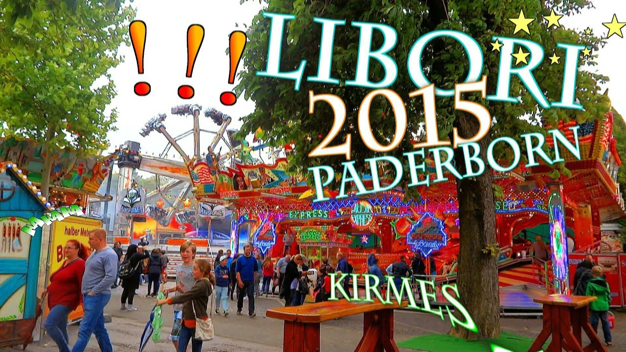 Sommerlibori in Paderborn 2015 ► Kirmes Fahrgeschäfte Mix │MGX