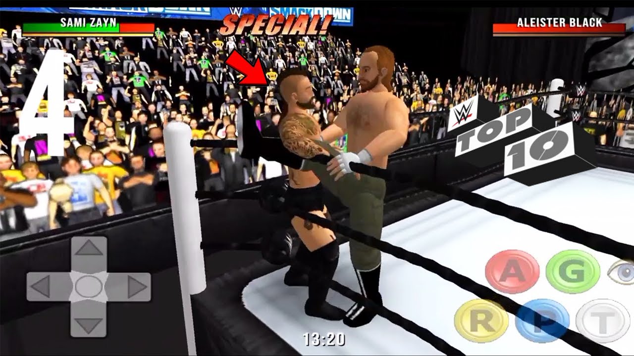 SAMI ZAYN TOP 10 FINISHING MOVE BY WR3D 21