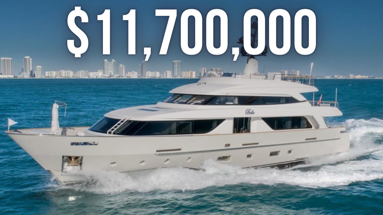 $11,700,000 Sanlorenzo SD112 SuperYacht Tour