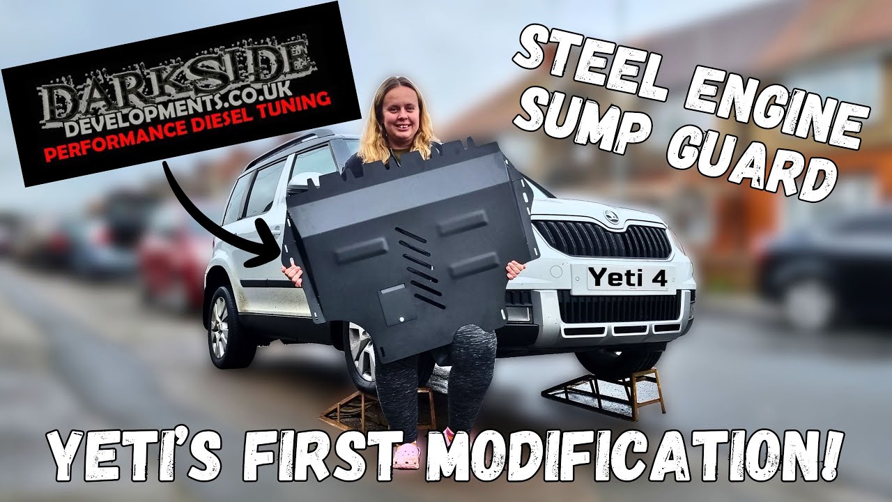Skoda Yeti 4x4: Fitting A Darkside Developments Sump Guard! 🔧🚗
