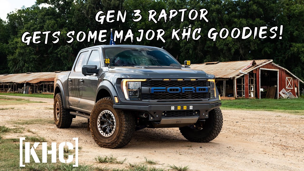 GEN 3 RAPTOR GETS NEXT LEVEL SUSPENSION & KHC GOODIES