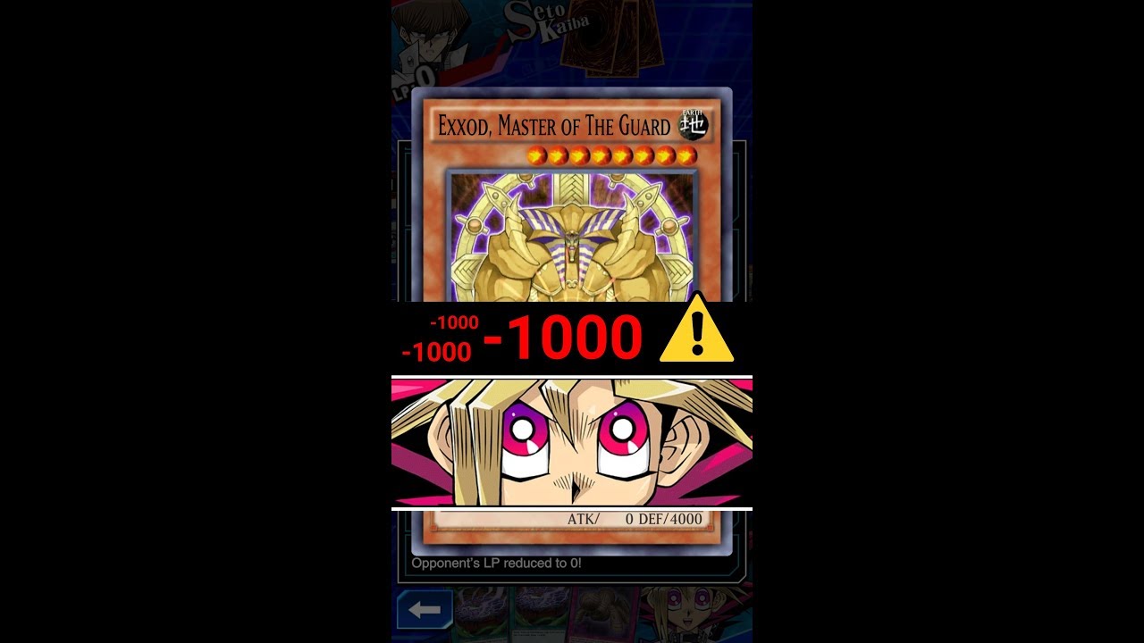 Yugioh Duel Links - NEW Exodia? Exxod, Master of the Guard!