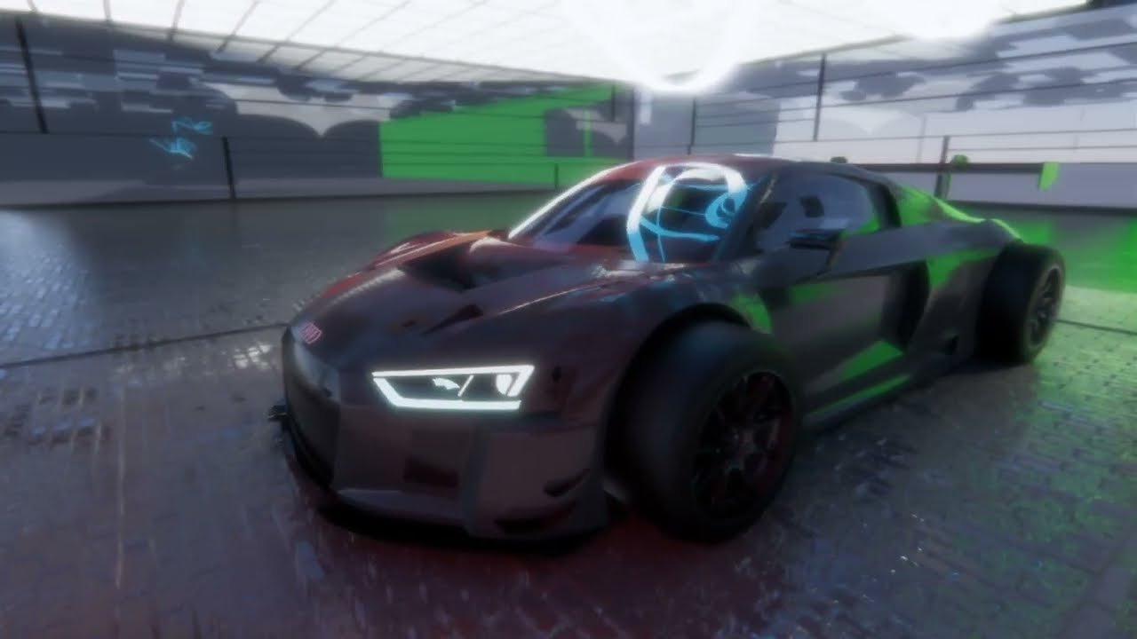 Batman's Audi R8 Bodykit