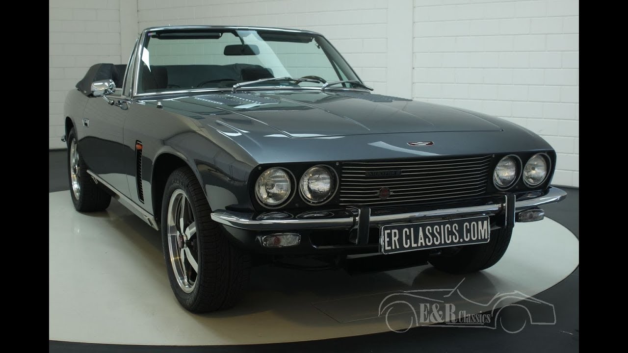 Jensen Interceptor III cabriolet 1975-VIDEO- www.ERclassics.com