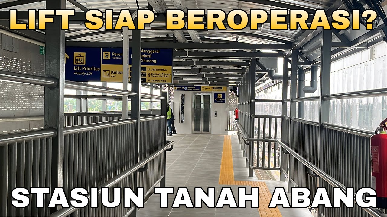 Update Pekerjaan Penyempurnaan Peningkatan Stasiun Tanah Abang Tahap 1 (7 Maret 2026) 