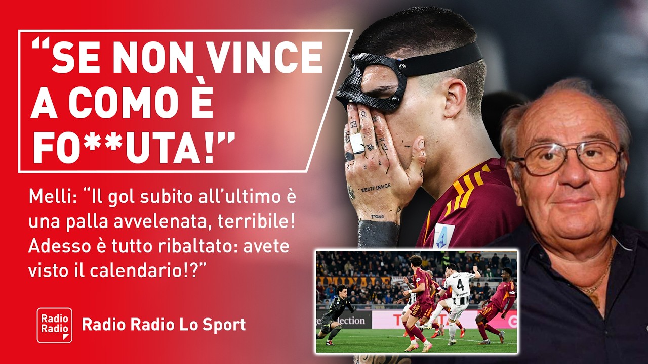 🥶 ROMA, SFUMA IL 4° POSTO? MELLI GELA I TIFOSI ▷ 