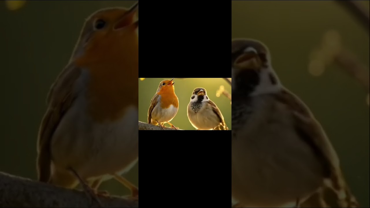 Listen nature and birds chirping for Healing and relaxation#BirdChirping#NatureSounds #RelaxingSound