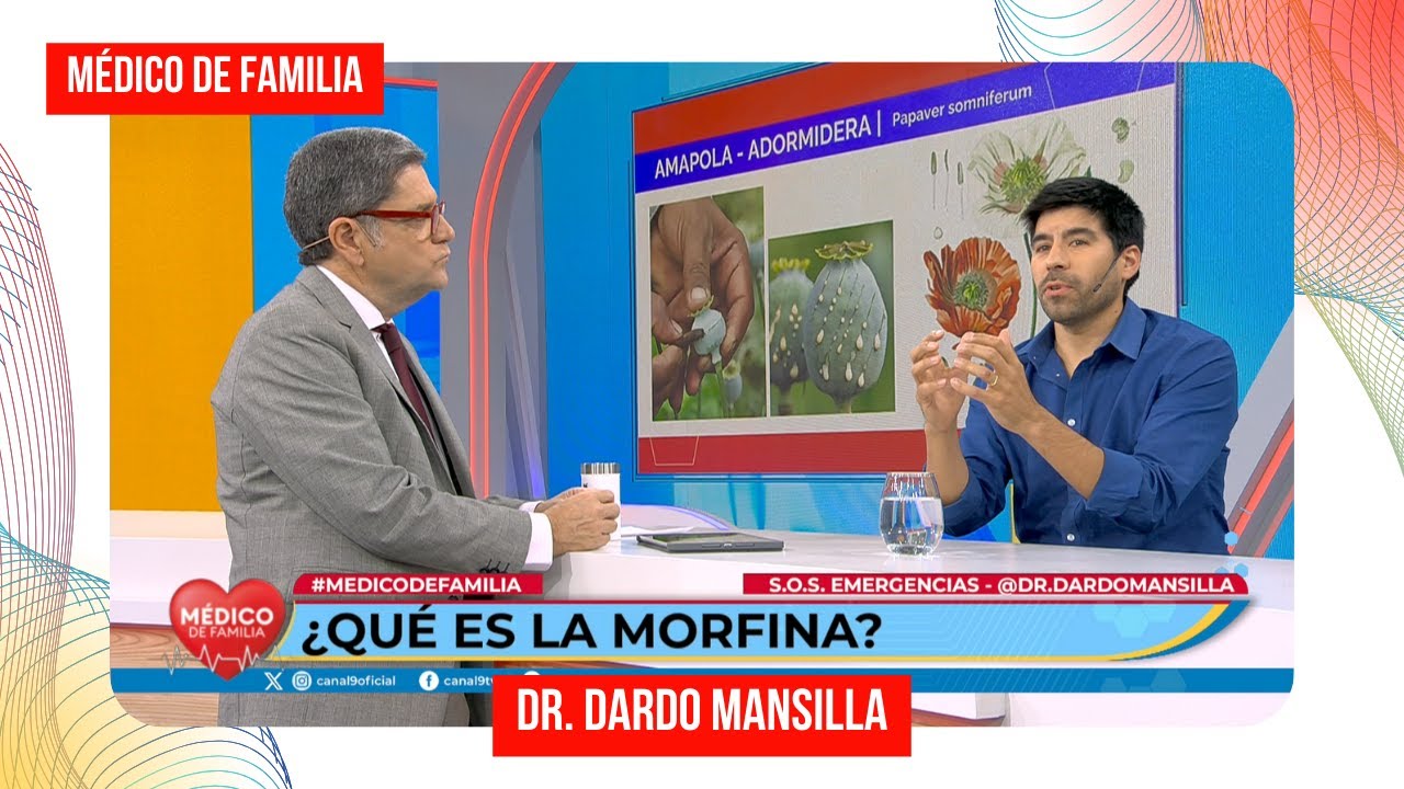 ¿Qué es la morfina? | Médico de familia | Dr. Jorge Tartaglione | Dr. Dardo Mansilla