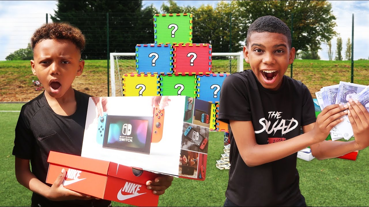 MAKE THE SHOT, MYSTERY BOX CHALLENGE!
