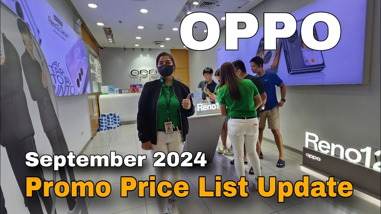 OPPO | Promo Price List Update September 2024 | Oppo Reno 12 Series | Oppo A Series