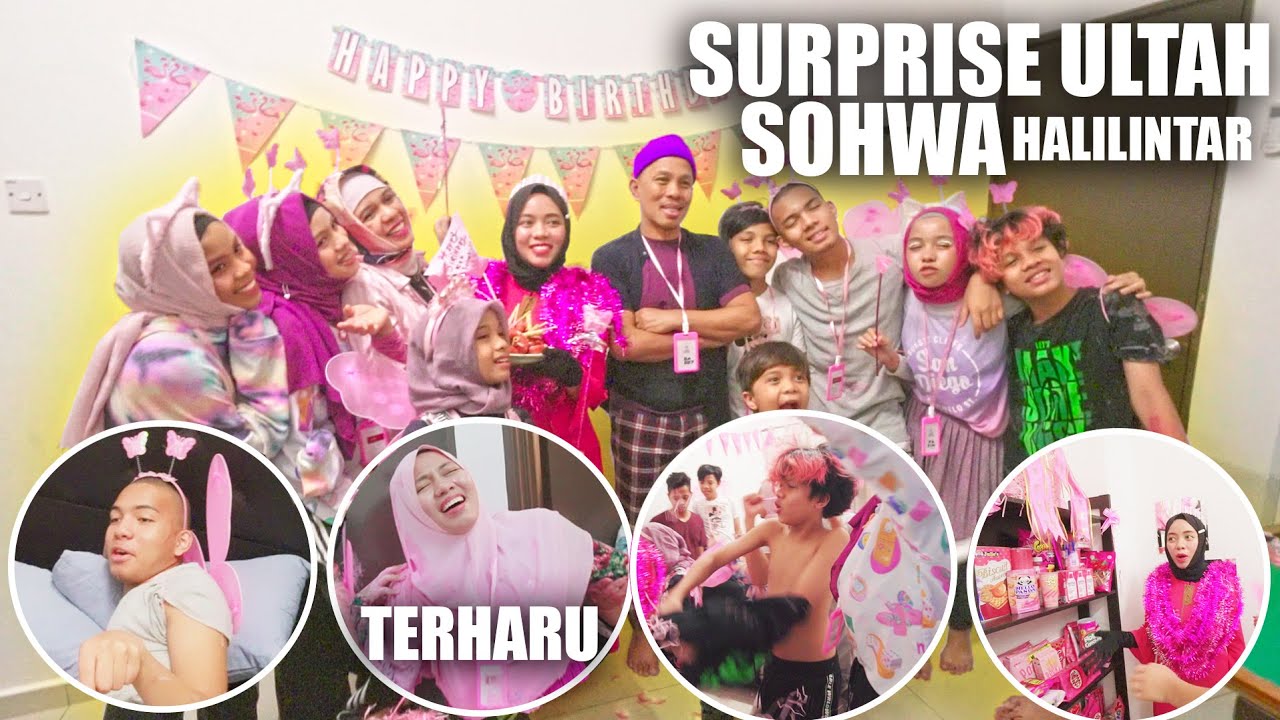 Sohwa Kesenengan Terharu, Di Suprise-in Birthday Serba Pink