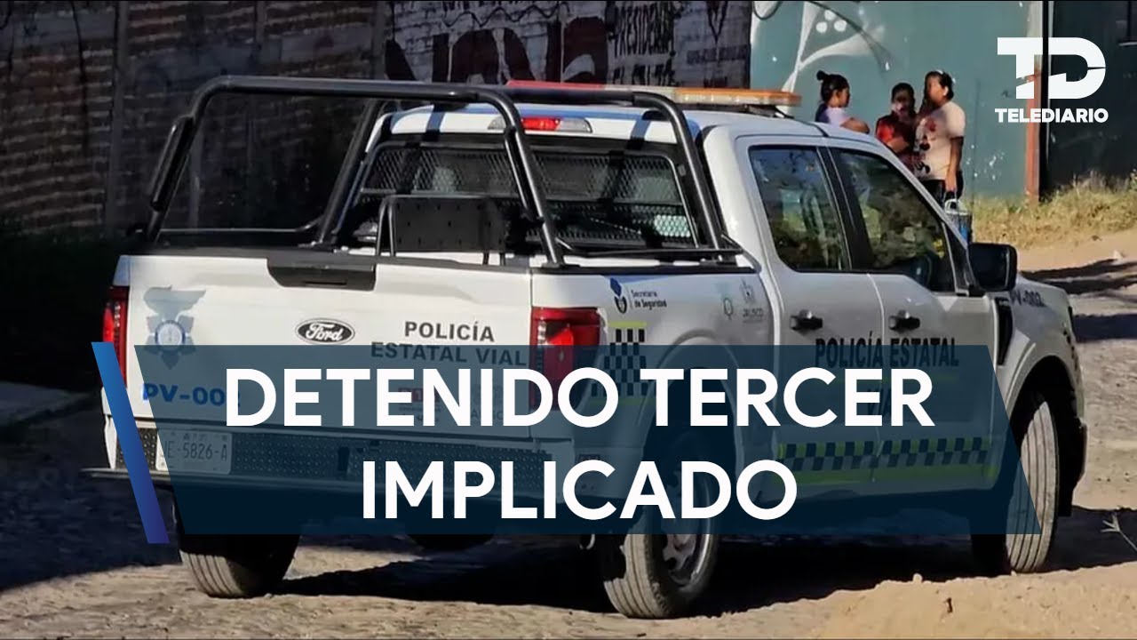 Detienen a tercer implicado en asesinato de policías viales en El Salto