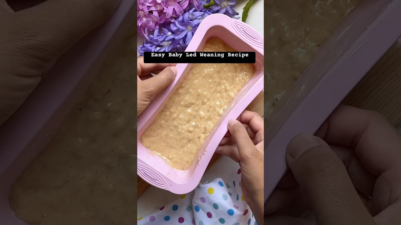 Baby led weaning  Banana Bread Recipe #weaning #babyledweaning #ukmum #mumhack