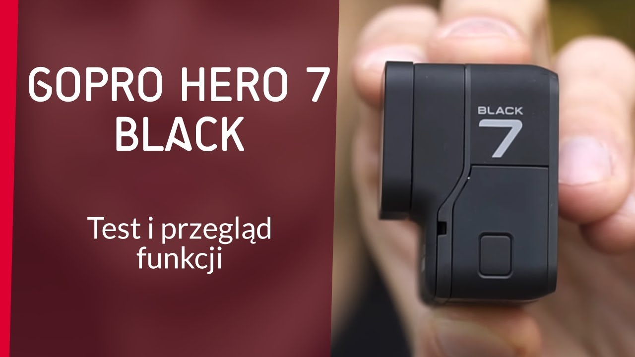 GoPro Hero 7 Black - stabilizacja jak z Gimbala? Test funkcji.
