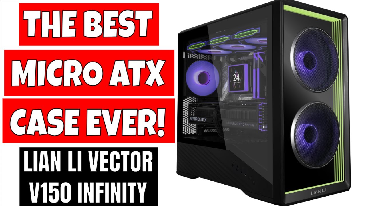 Практически идеальный игровой корпус Micro ATX Lian Li Vector V150 Infinity: распаковка и первый ...
