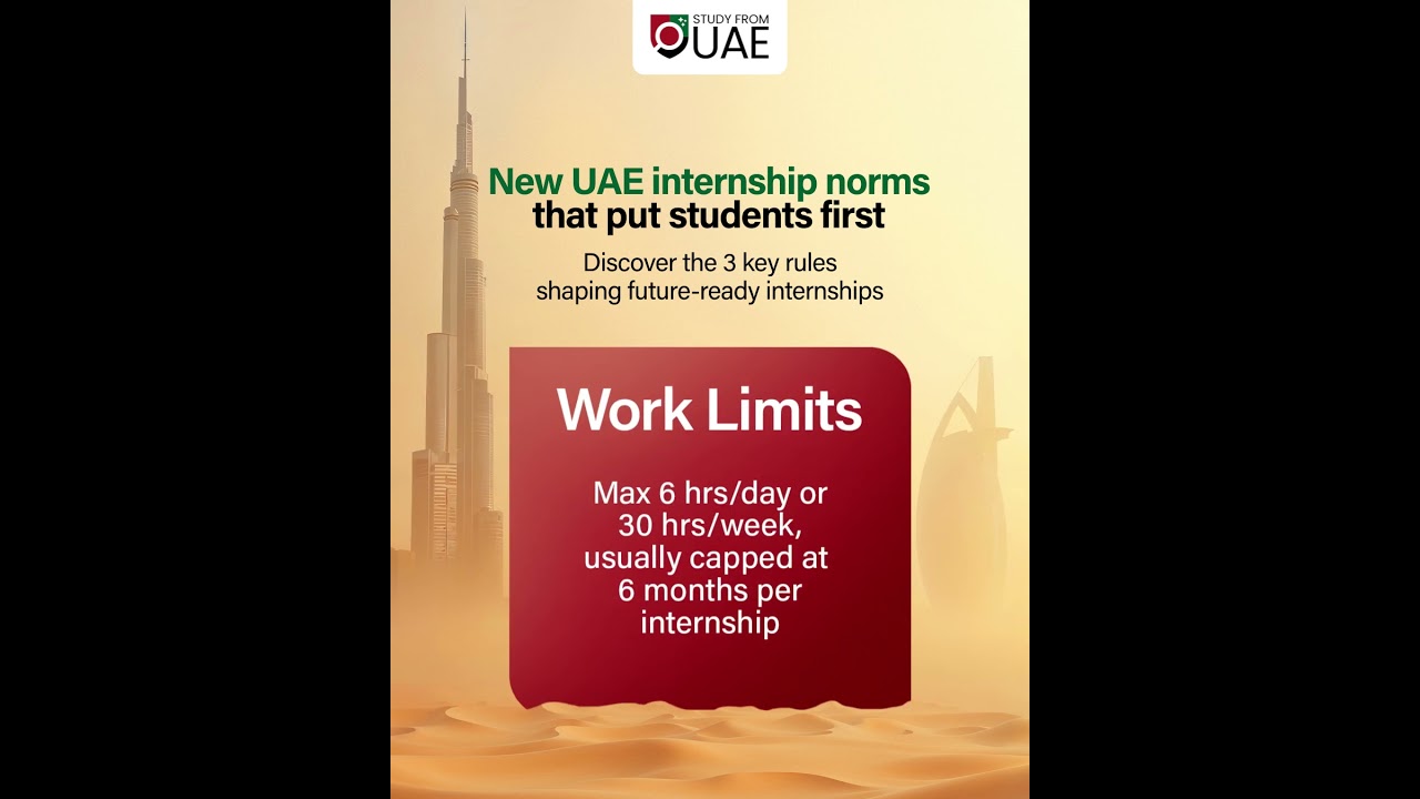 UAE just made internships smarter and safer for students.