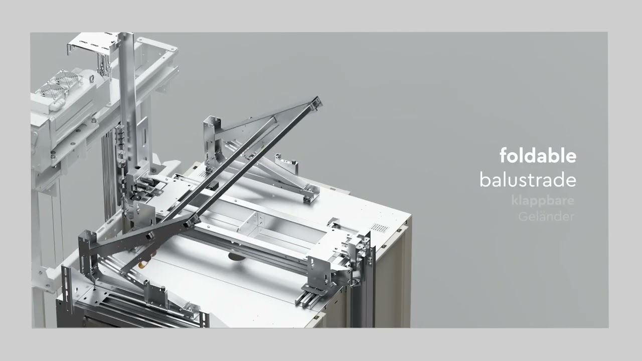 Metron MRL G SLH - Engineered for Super Low Headroom - 2600mm